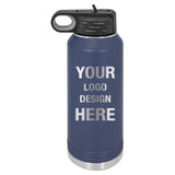 Personalized Polar Camel 32 oz Water Bottle With Straw - Custom Engraves