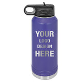 Personalized Polar Camel 32 oz Water Bottle With Straw - Custom Engraves